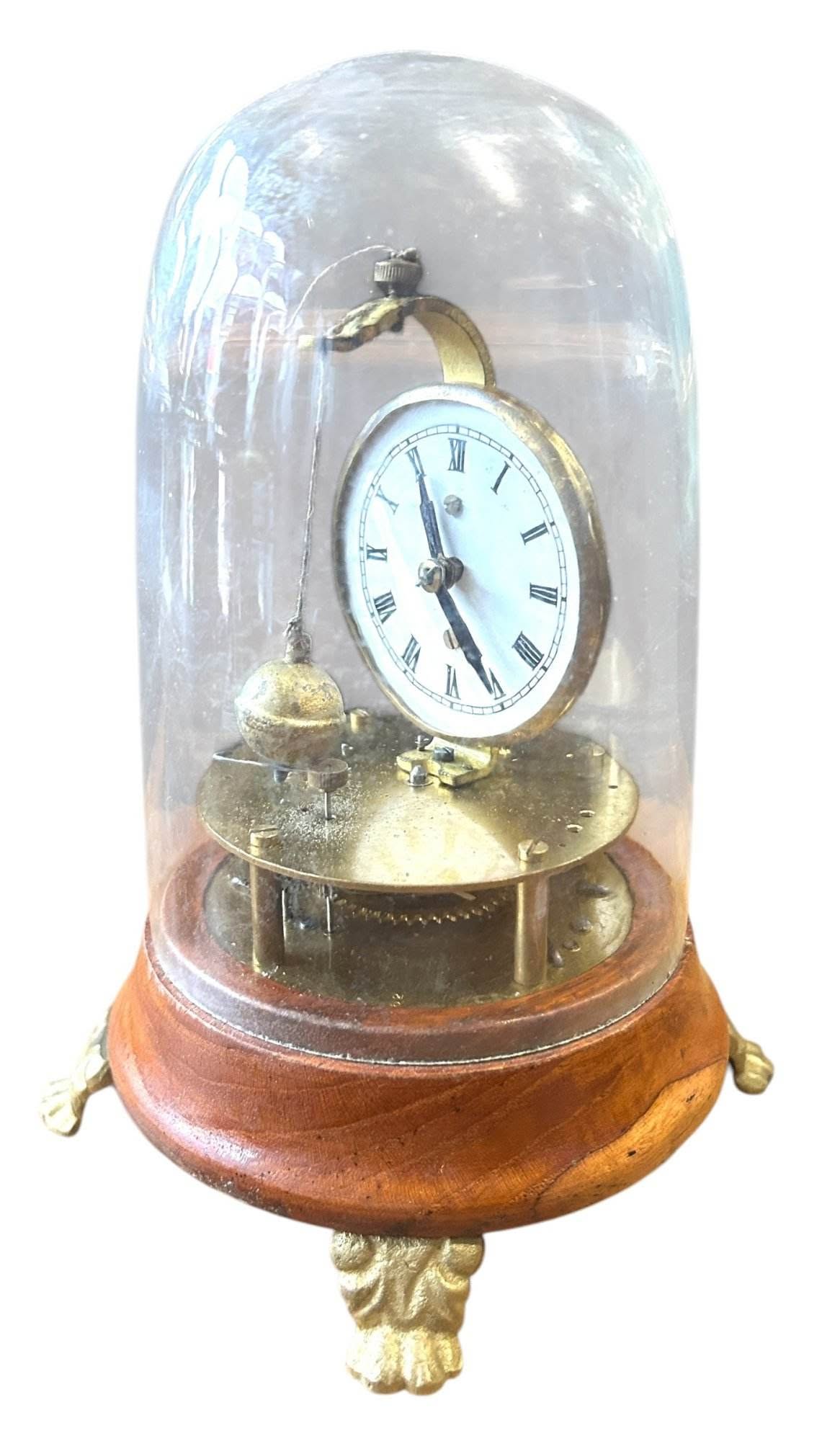 Wonderful Rare Conical Pendulum Mantel clock – ca1890 - Image 5