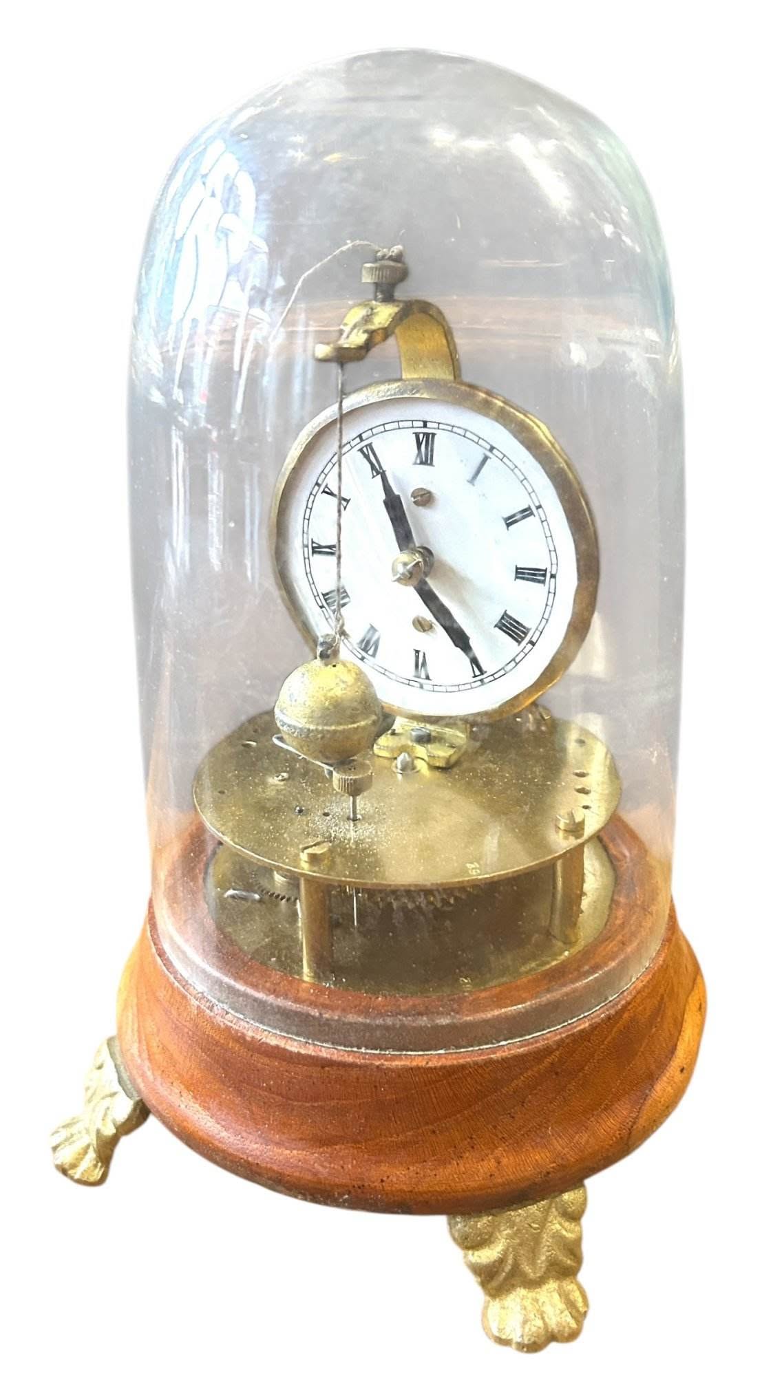 Wonderful Rare Conical Pendulum Mantel clock – ca1890 - Image 7