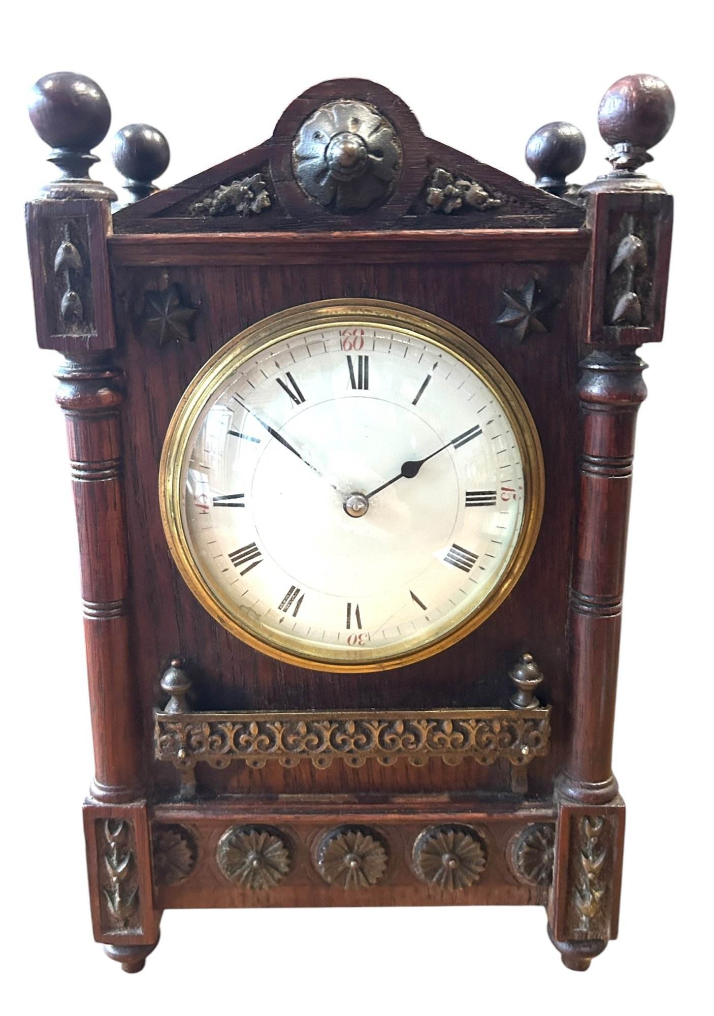 Wonderful Arts & Crafts Style Mantel Clock – ca1900 - Image 5