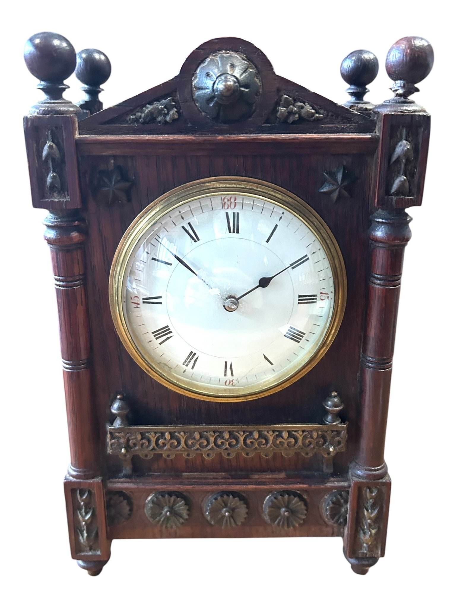 Wonderful Arts & Crafts Style Mantel Clock – ca1900