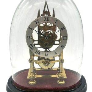 Wonderful Victorian 5 spoked chain driven fusee Mantel Clock - ca1860