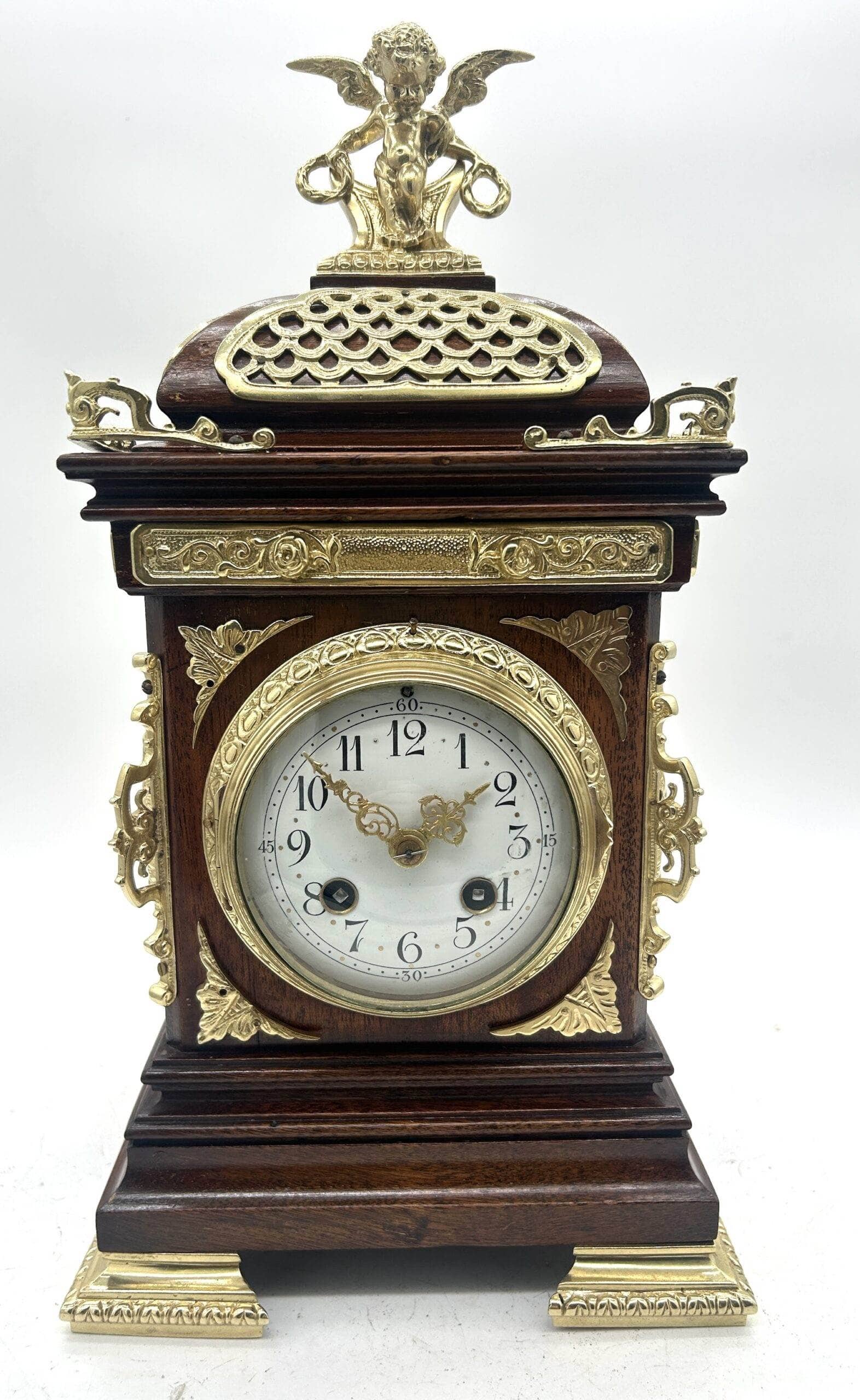 Fabulous Antique French cubed Mantel Clock – ca1880