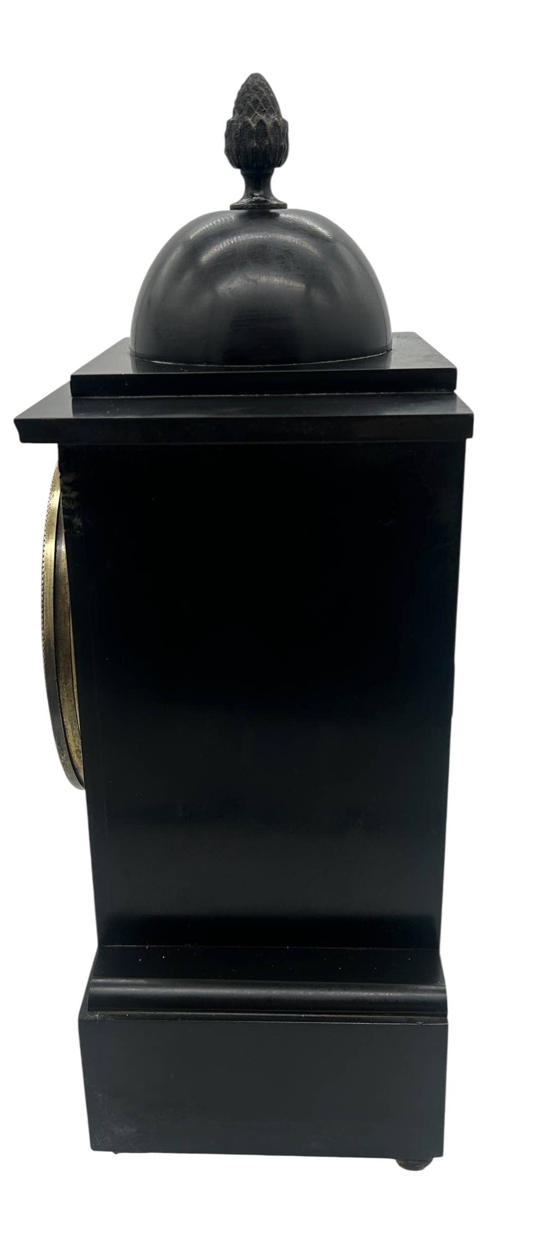 Lovely American Ansonia Slate Mantel Clock – ca1900 - Image 4