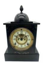Lovely American Ansonia Slate Mantel Clock – ca1900