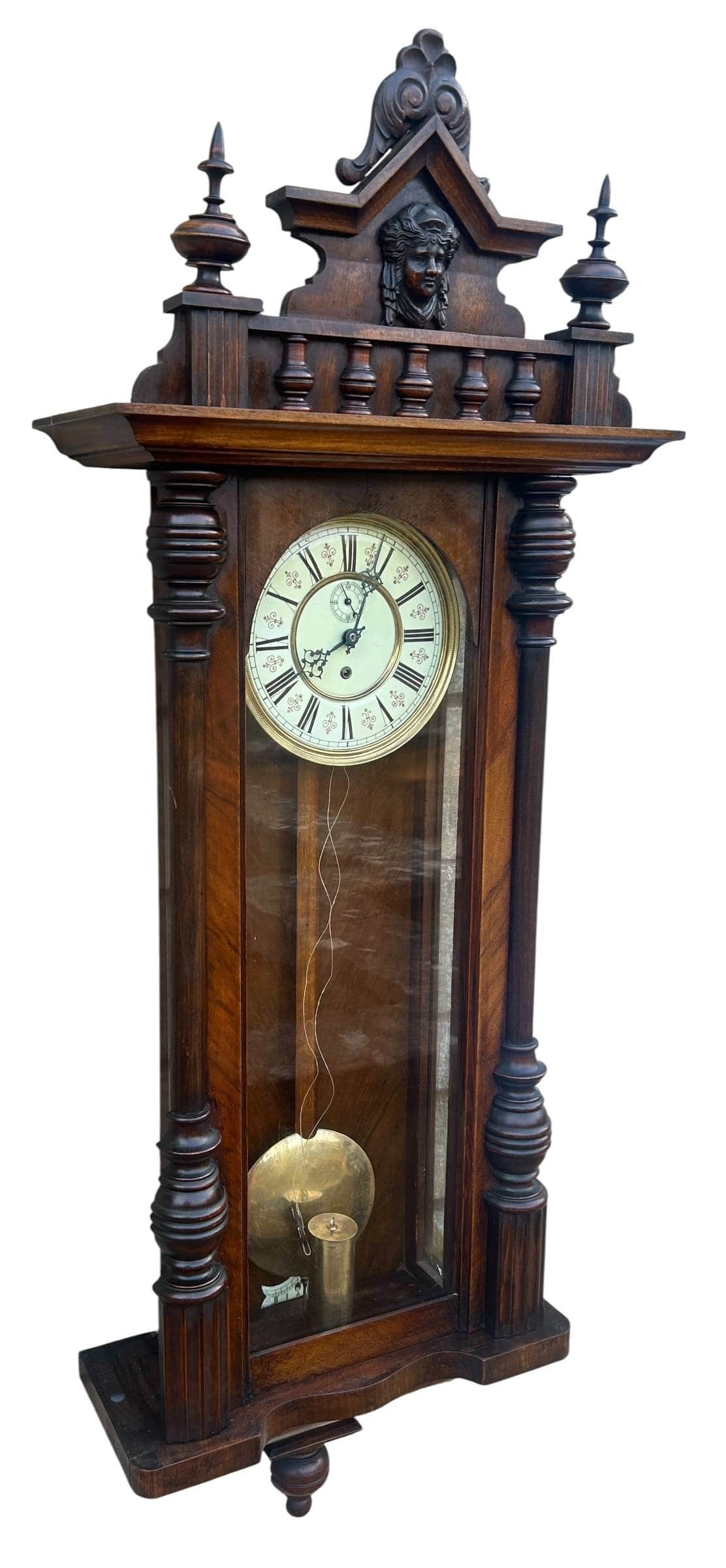 Vienna Regulator Wall Clock