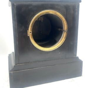 slate & marble Mantel Clock