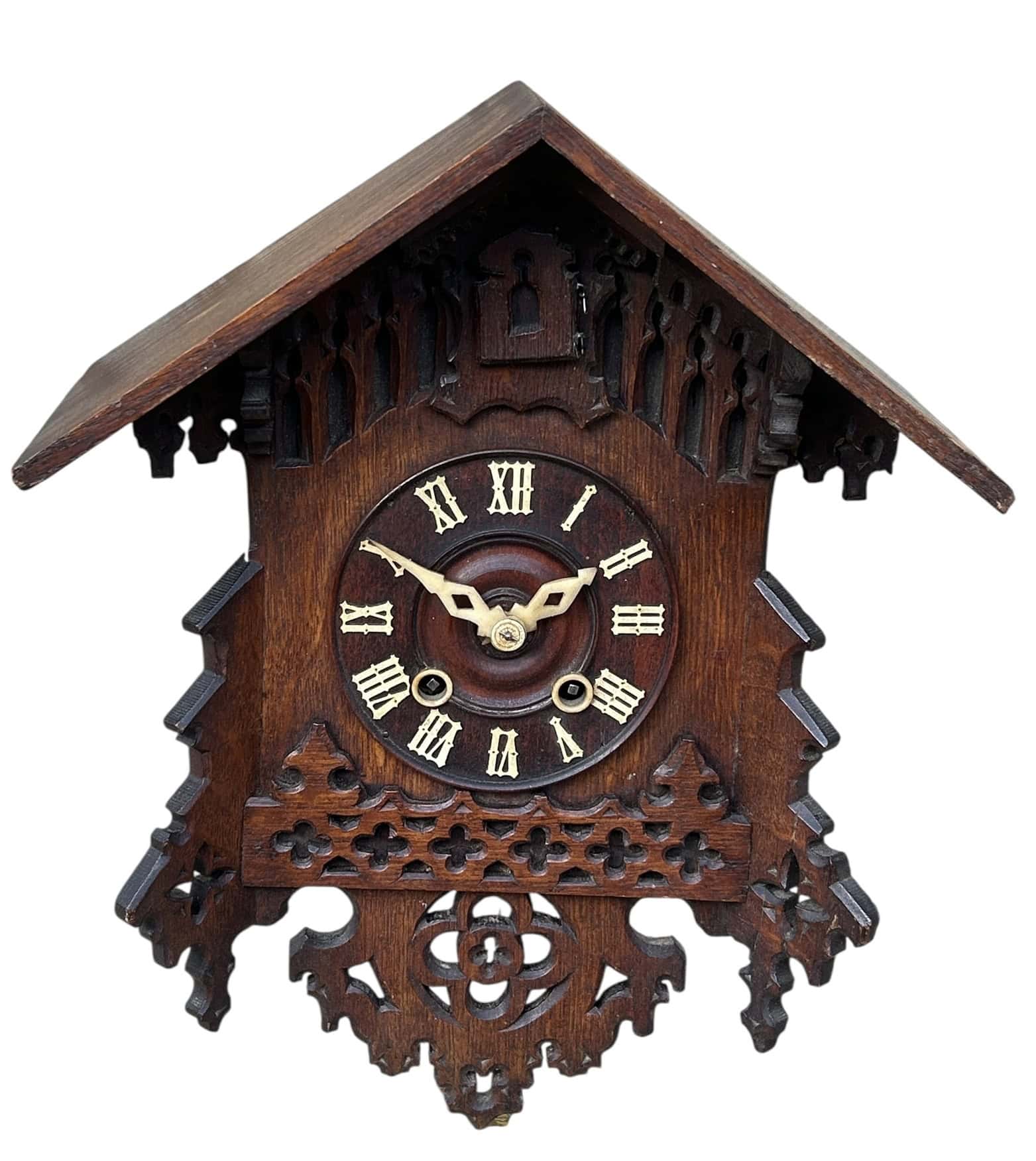 Spring-Driven Cuckoo Wall Clock